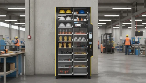 Industrial Vending Machine in Situ